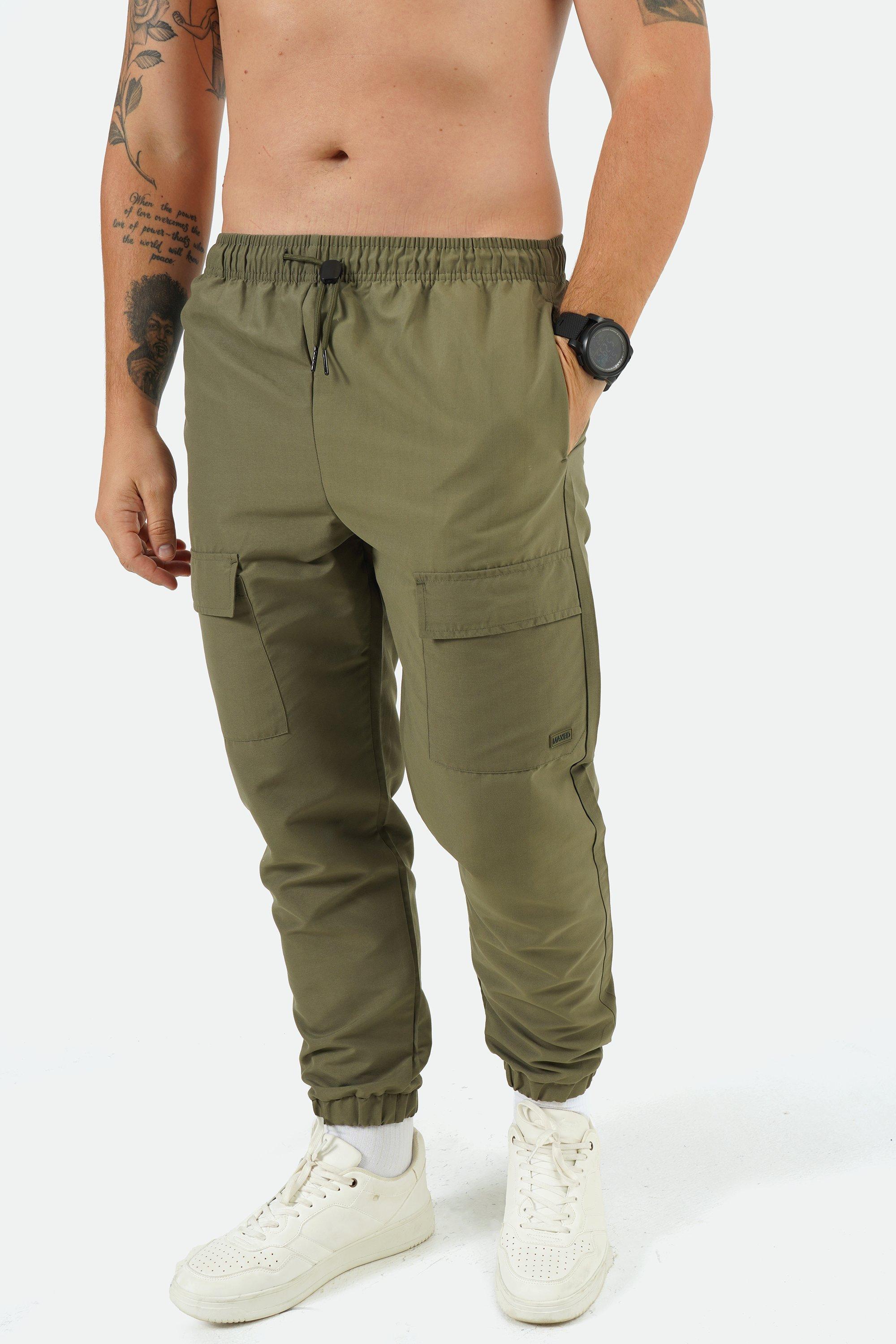 Cuffed Utility Pants