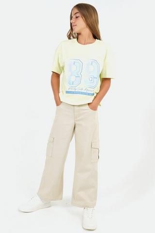 Twill Cargo Pants
