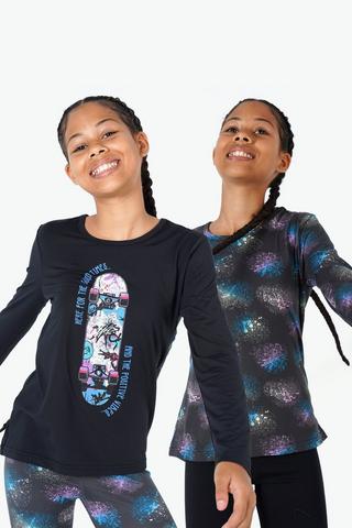 2-pack Print T-shirts
