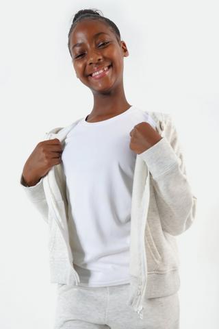 Fleece Zip-through Hoodie