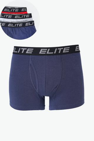 Elite 3-pack Boxers