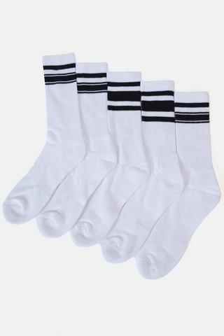 5-pack Tennis Socks 8-12