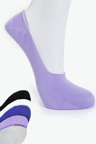 5-pack Seamless Knit Secret Socks 8-12