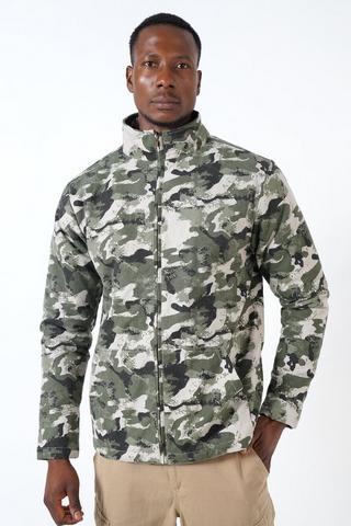 Camo Zip-through Jacket