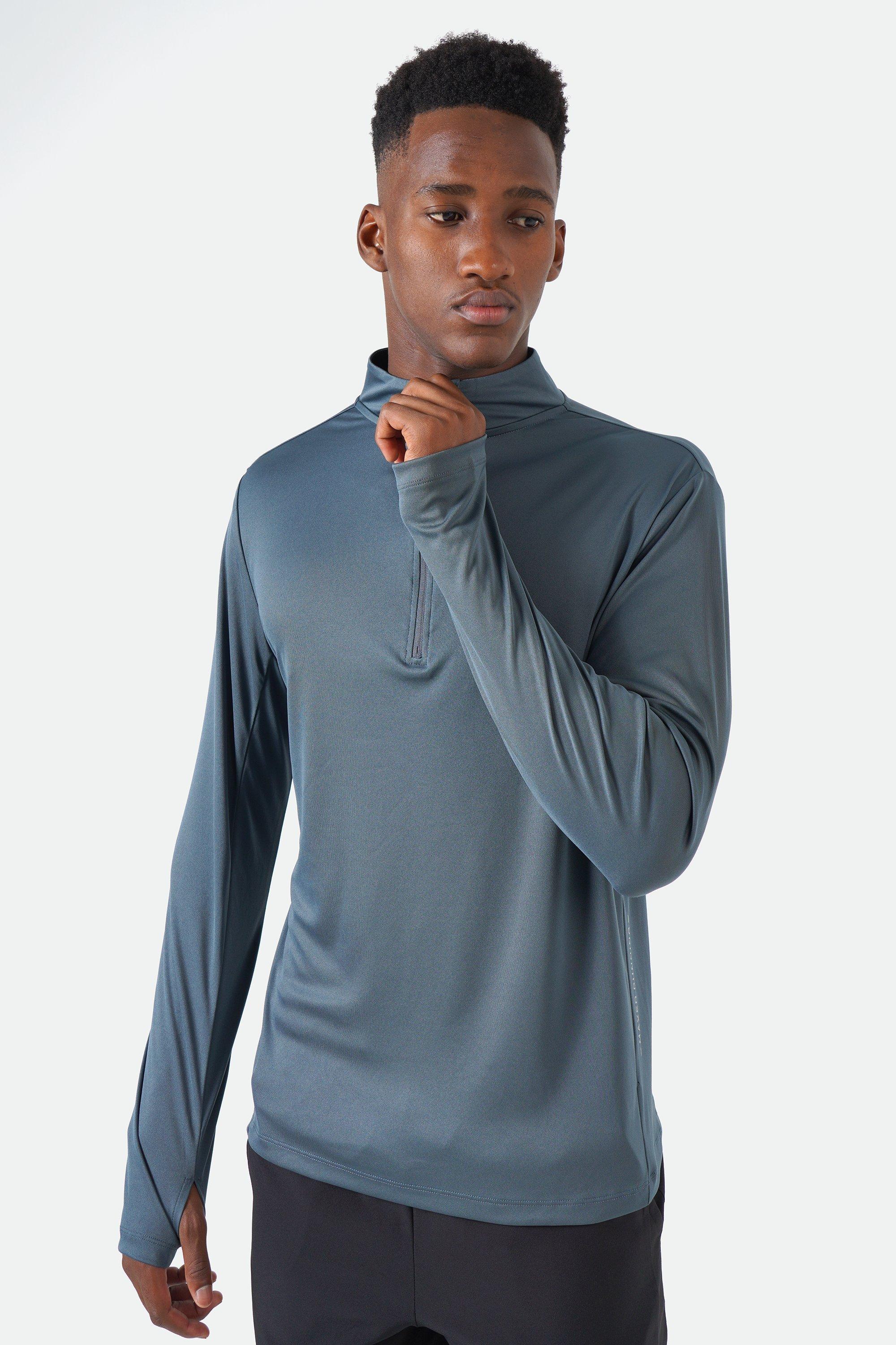 Quarter-zip Turtleneck