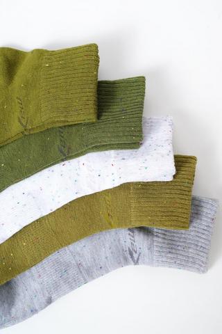 5-pack Arch Support Socks 4-7