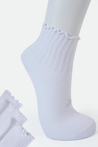 3-pack Ruffle Ankle Socks 12-3