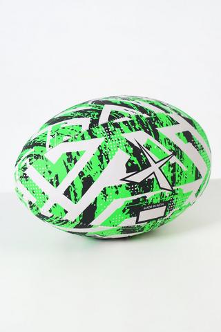 Fluro Fullsize Rugby Ball