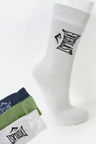 Everlast 3-pack Tennis Socks 4-7