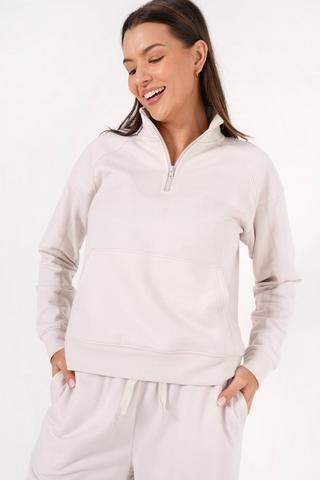 Fleece Quarter-zip Pullover