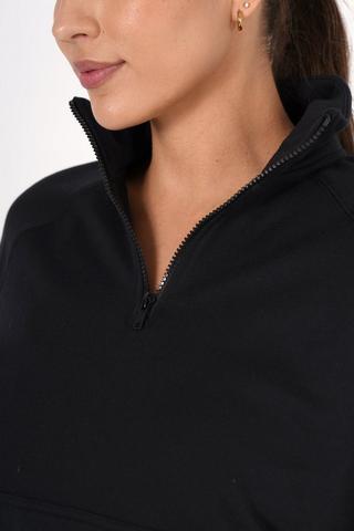 Fleece Quarter-zip Pullover