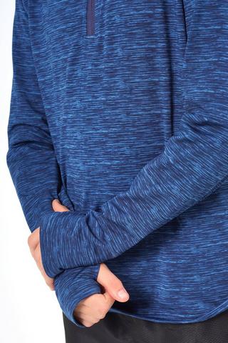 Quarter Zip Long Sleeve T-shirt