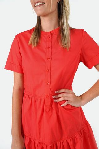 Tiered Midi Dress