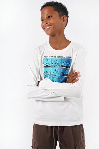 Long Sleeve Cotton T-shirt