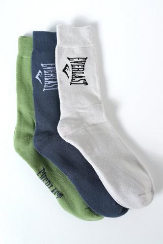 Everlast 3-pack Tennis Socks 8--12