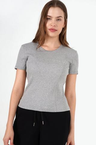 Ribbed Active T-shirt