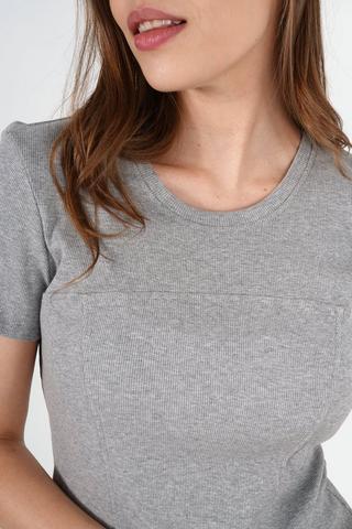 Ribbed Active T-shirt