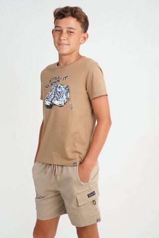 Twill Cargo Shorts