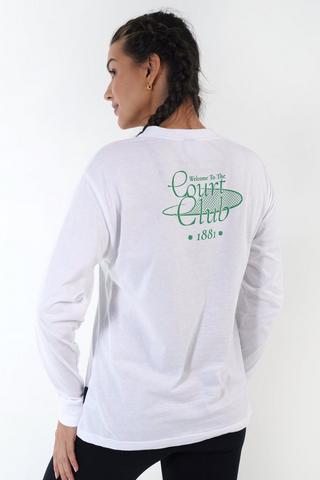Slazenger Long Sleeve Cotton T-shirt