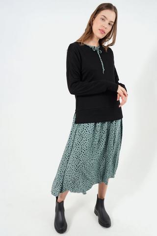 Ribbed Long Sleeve Top