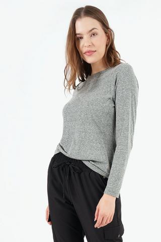Long Sleeve Polycotton T-shirt