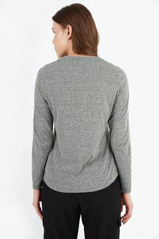 Long Sleeve Polycotton T-shirt