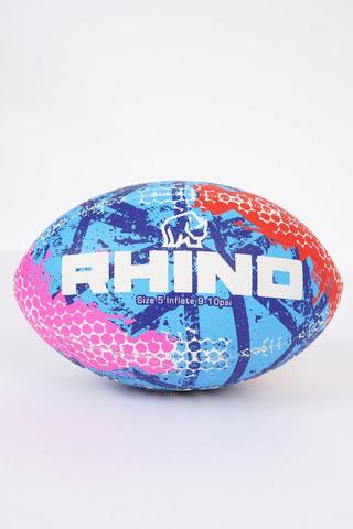 Rhino Graffiti Rugby Ball