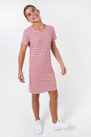 Ribbed T-shirt Dress