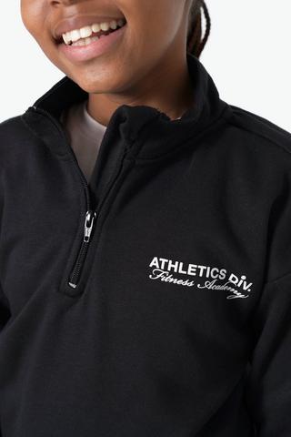 Fleece Quarter-zip Pullover