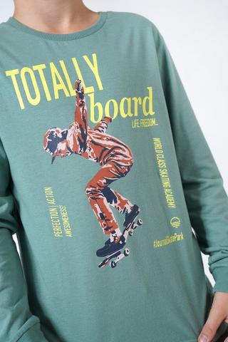 Cotton Long Sleeve T-shirt