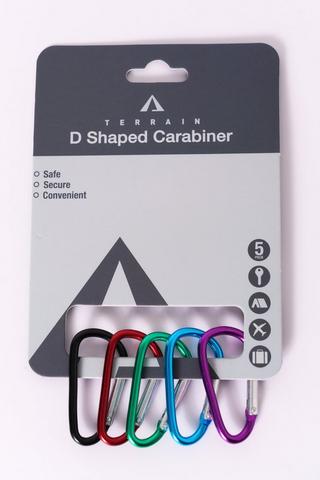 5-piece Carabiner Set