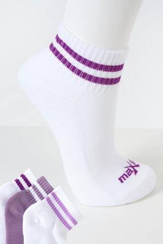 3-pack Arch Support Socks 4-7