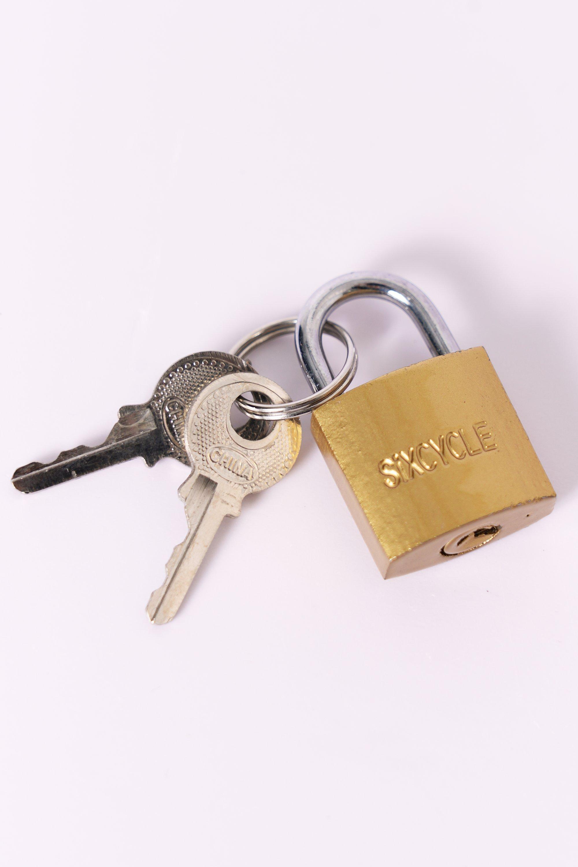 Single Brass Padlock