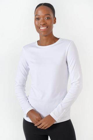 Ribbed Long Sleeve Top