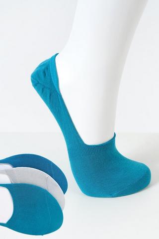 3-pack Seamless Knit Secret Socks 8-12