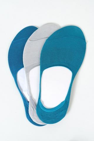3-pack Seamless Knit Secret Socks 8-12