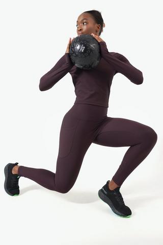 Elite Ribbed Full-length Leggings