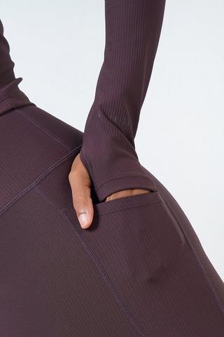 Elite Ribbed Full-length Leggings