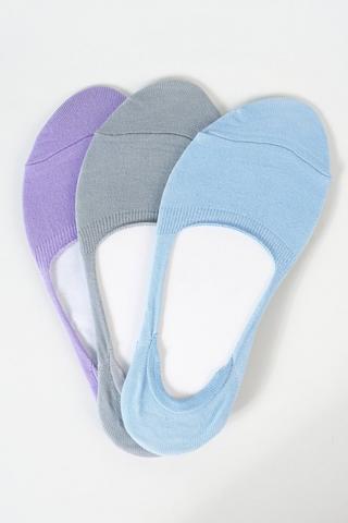 3-pack Seamless Knit Secret Socks 4-7