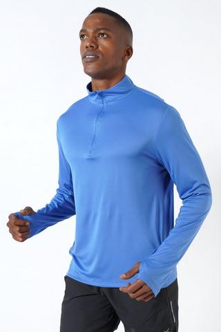 Quarter-zip Turtleneck Pullover