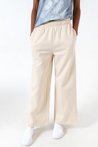 Fleece Wide Leg Bottoms