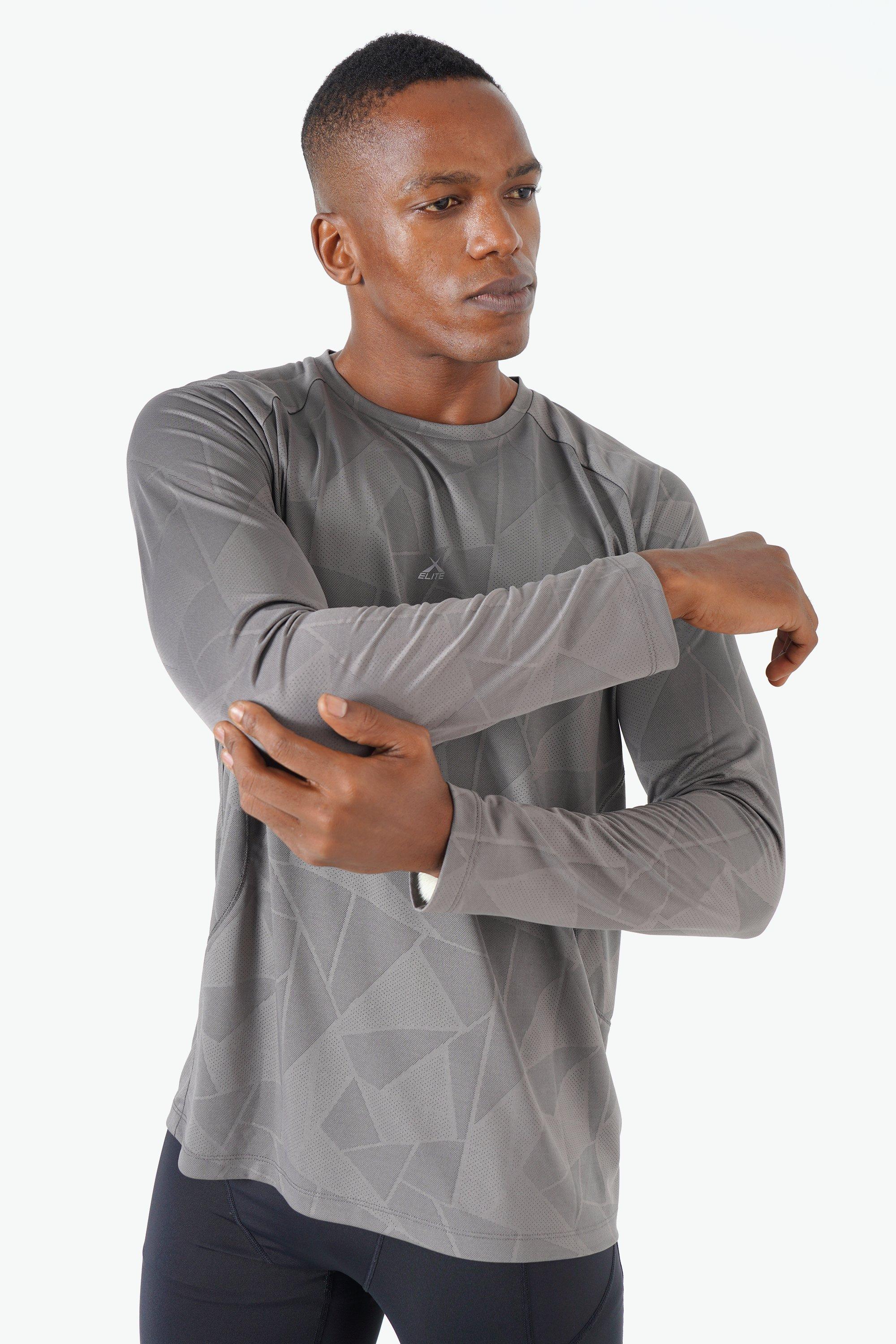 ウェア ELECTRIC VARIAL DRY L/S TEE Elite Long Sleeve Active T-shirt