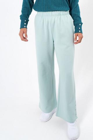Fleece Wide Leg Bottoms