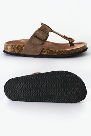 Cork Sole Sandal