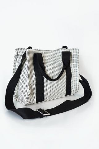 Textured Mini Tote Bag