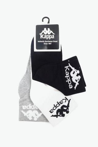 3-pack Kappa Ankle Socks 4-7
