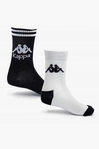 Kappa 2-pack Crew Socks 4-7