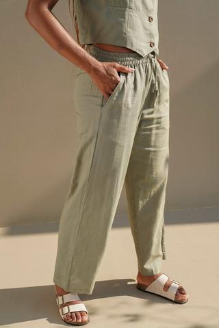 Straight Leg Pants