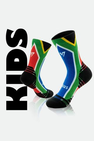 Versus Sa Flag Kids Crew Socks