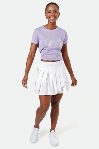 Pleated Skort
